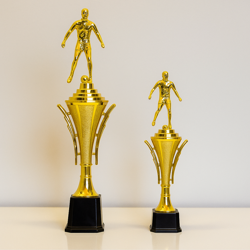 Combo 2 Trofeos Fútbol