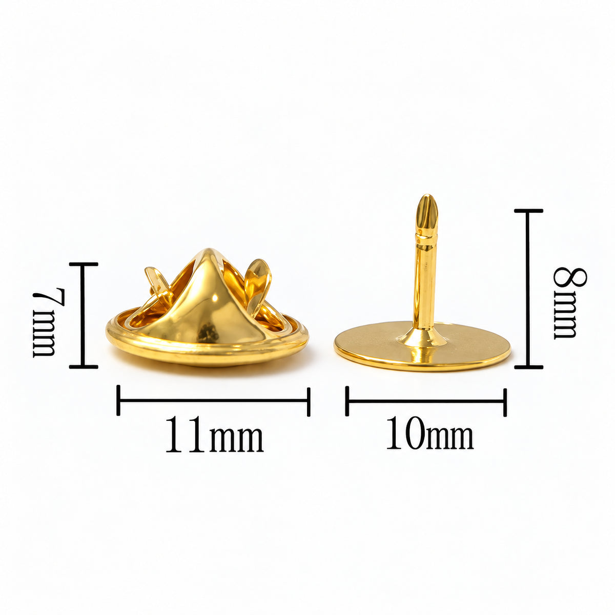 Broche de Metal - 50 conjuntos