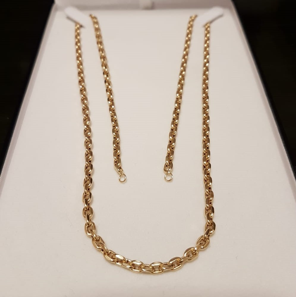 Cadena Nacional de Oro 18k