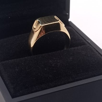 Anillo "Sello" de Oro 18K