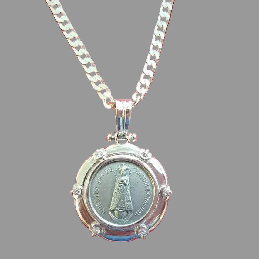 Cadena y Dije de Plata 925