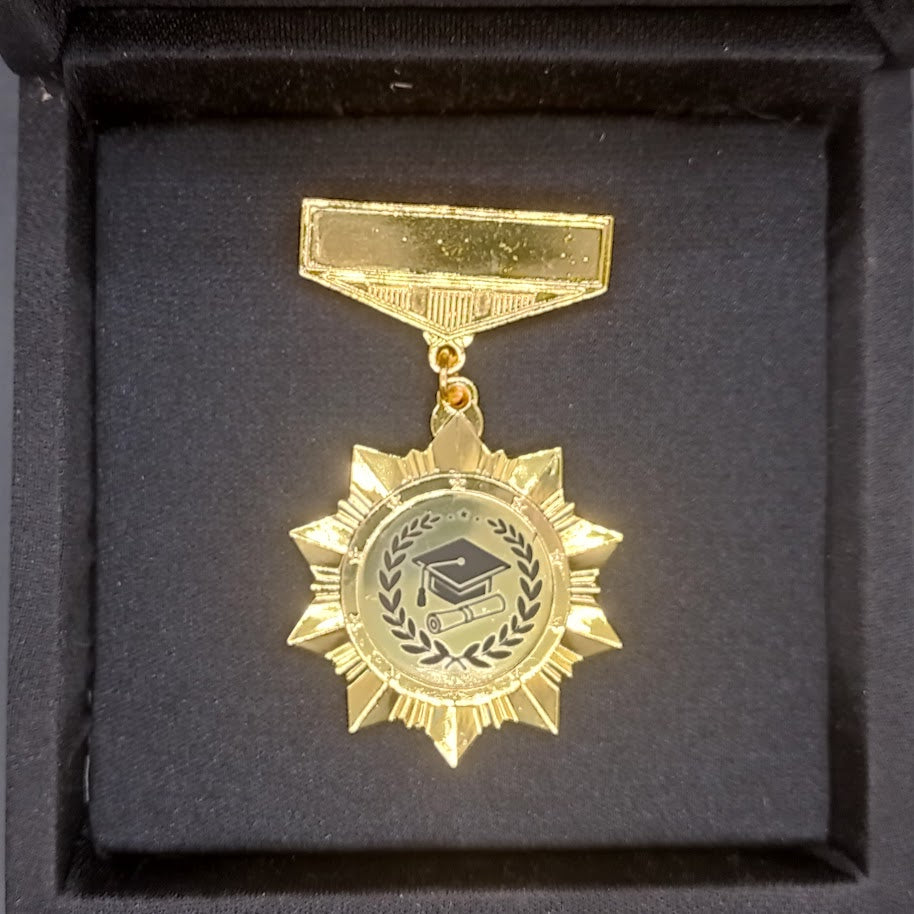 Medalla c/ Grabado y Estuche