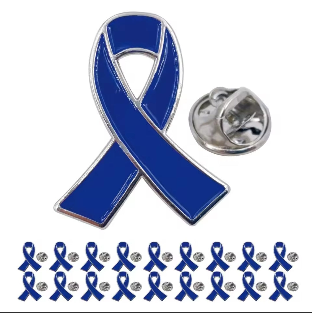 Pin Lazo Azul - Pack 10 unid.