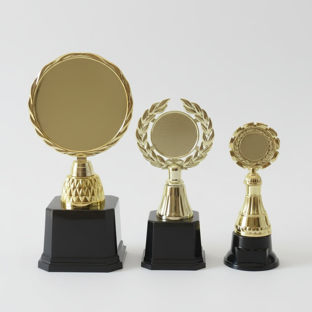 Kit 3 premios 25 20 15 cm