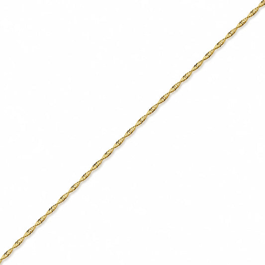 Cadena Singapur de Oro 18k