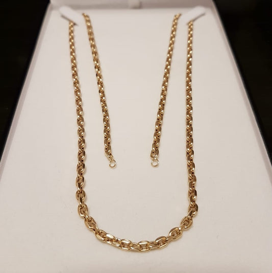 Cadena Nacional de Oro 18k